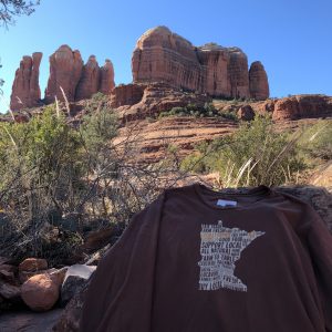 Dad’s shirt at Cathedral Rock